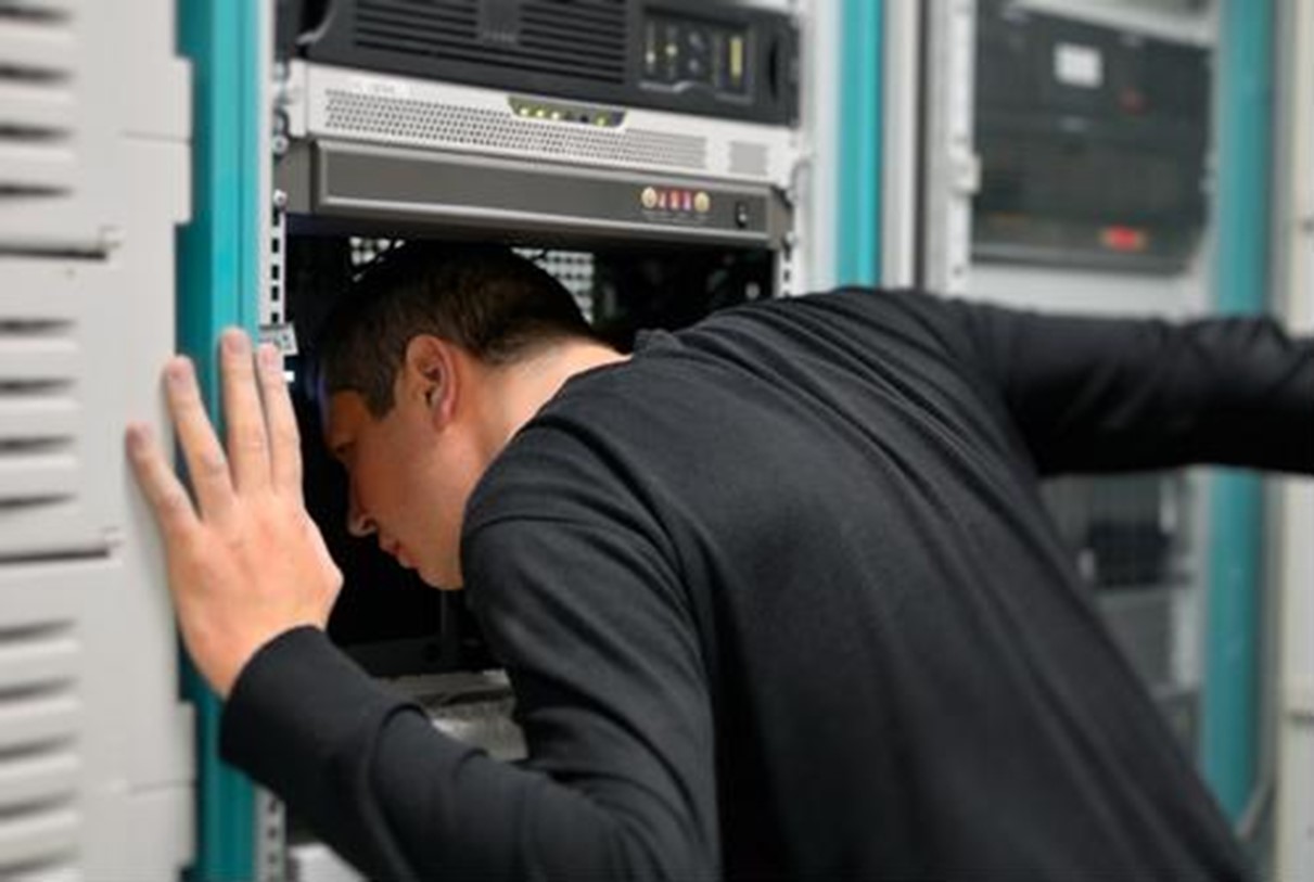 Don't be this guy...on-site trying to discover why the network is down